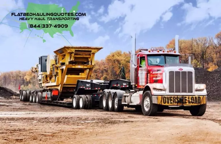 construction equipment haulers, construction equipment hauling services, specialized hauling services, atlanta oversize load trucking