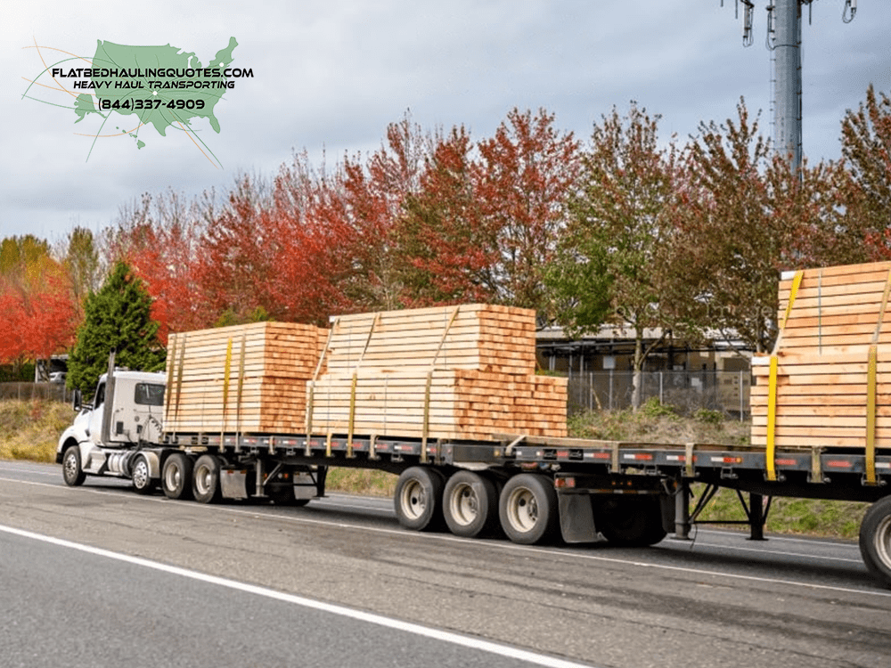heavy lumber transportation