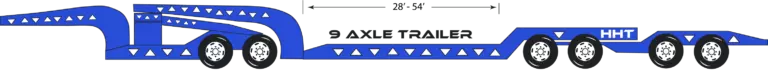 9 Axle Trailers Heavy Haul Equipment