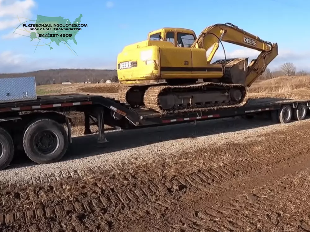 Pennsylvania to Georgia Heavy Haul oversized load trucking with expert heavy equipment hauler