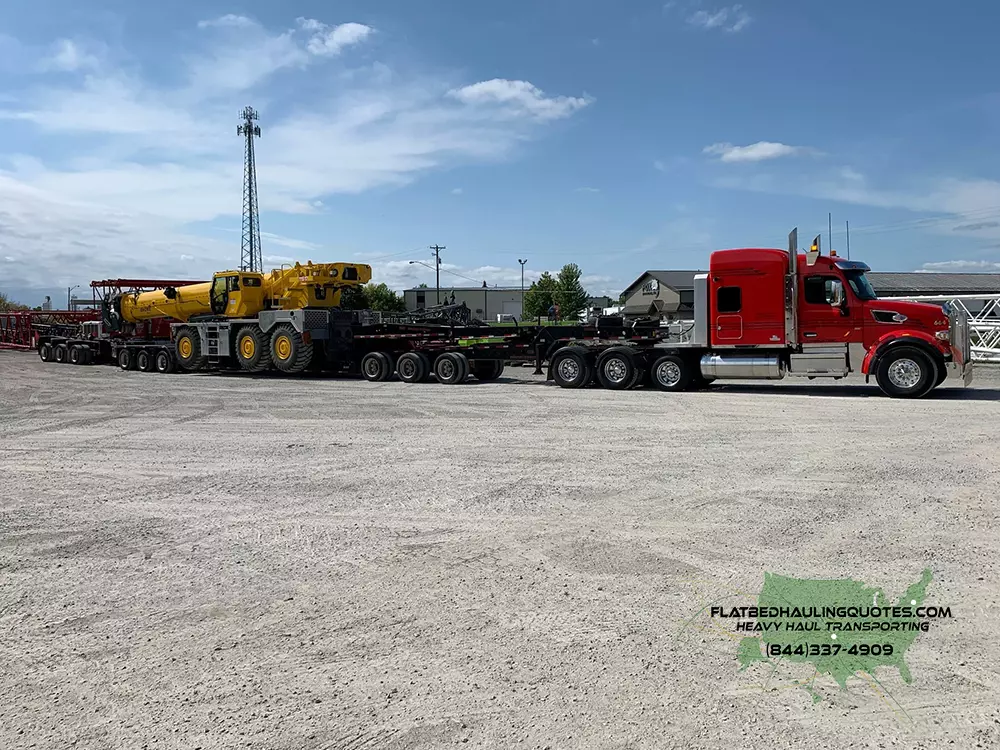 Complete Guide to RGN Trailers by Heavy Machinery Moving Company