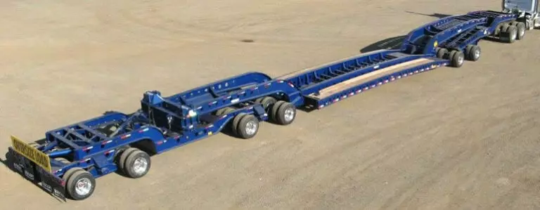 9 Axle Trailer – Flatbed Equipment Movers