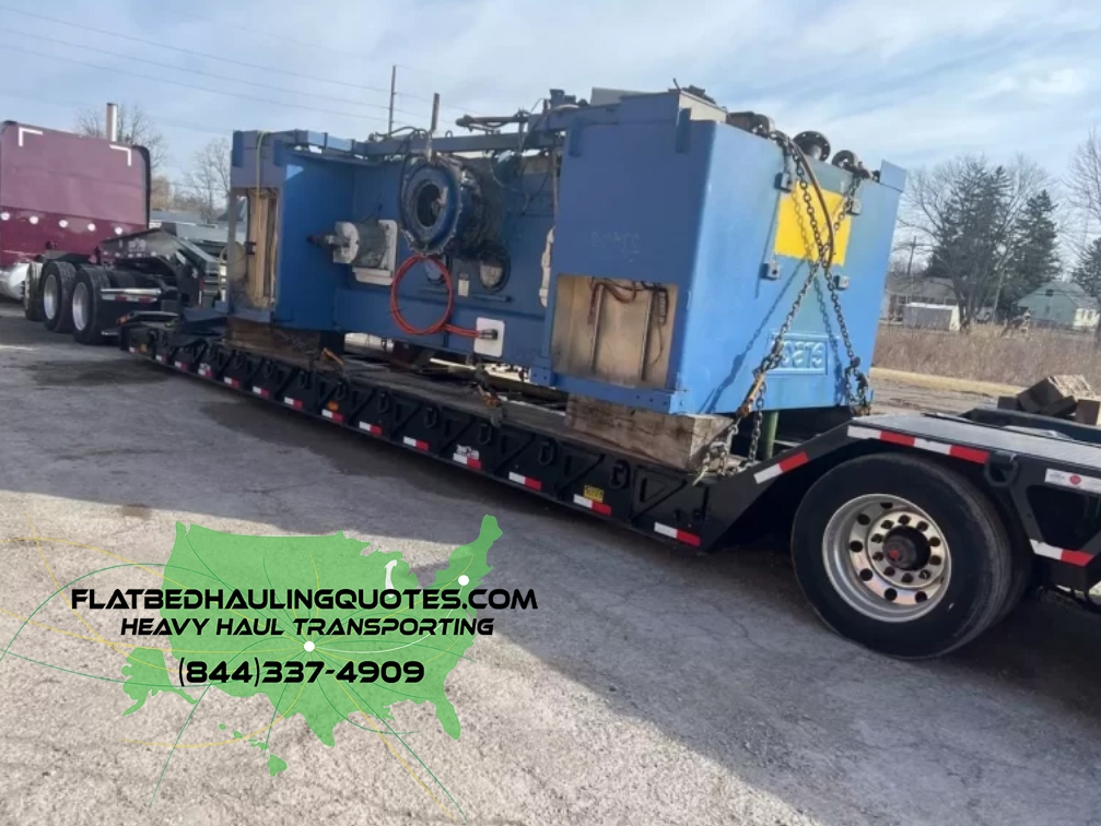 Machine Movers In Alabama, Oversized Transportation Company, Reliable Heavy Haulers In Alabama, Construction Equipment Shipping
