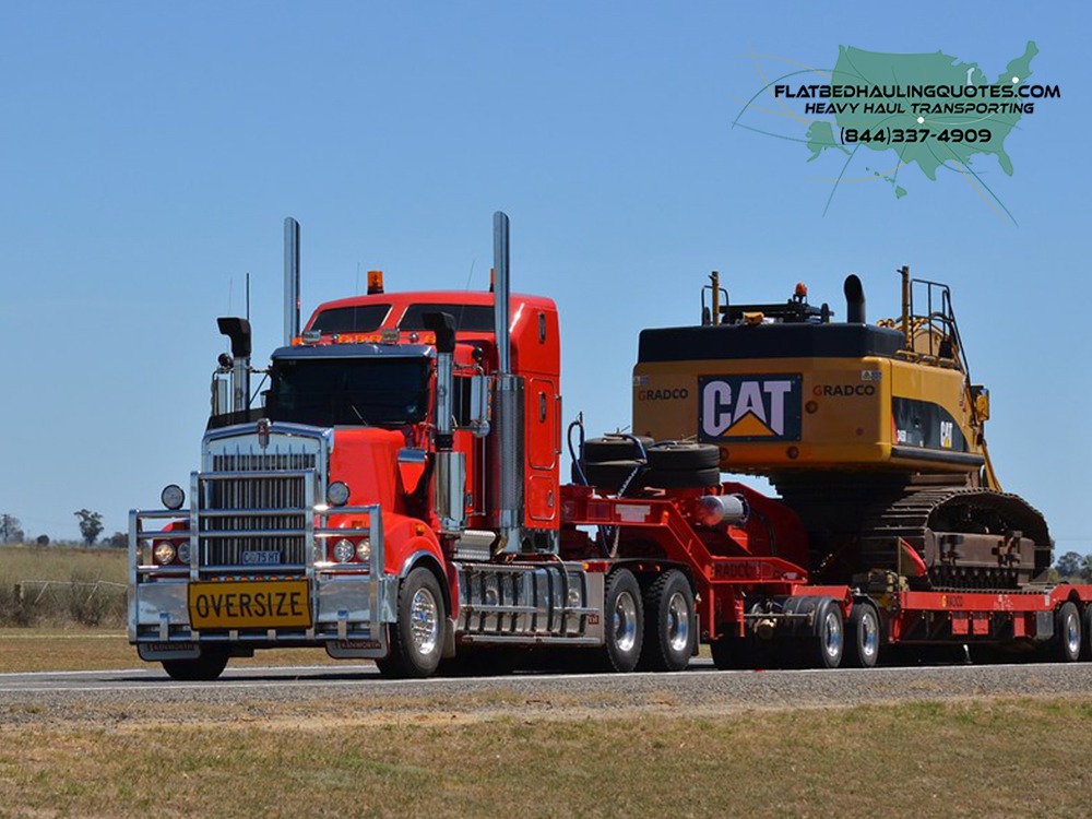 Heavy Machinery Transporting