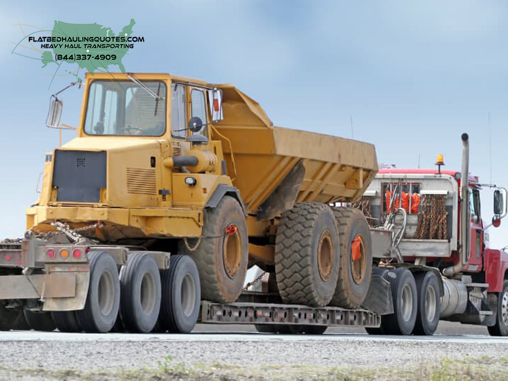 Flatbed Freight Hauler